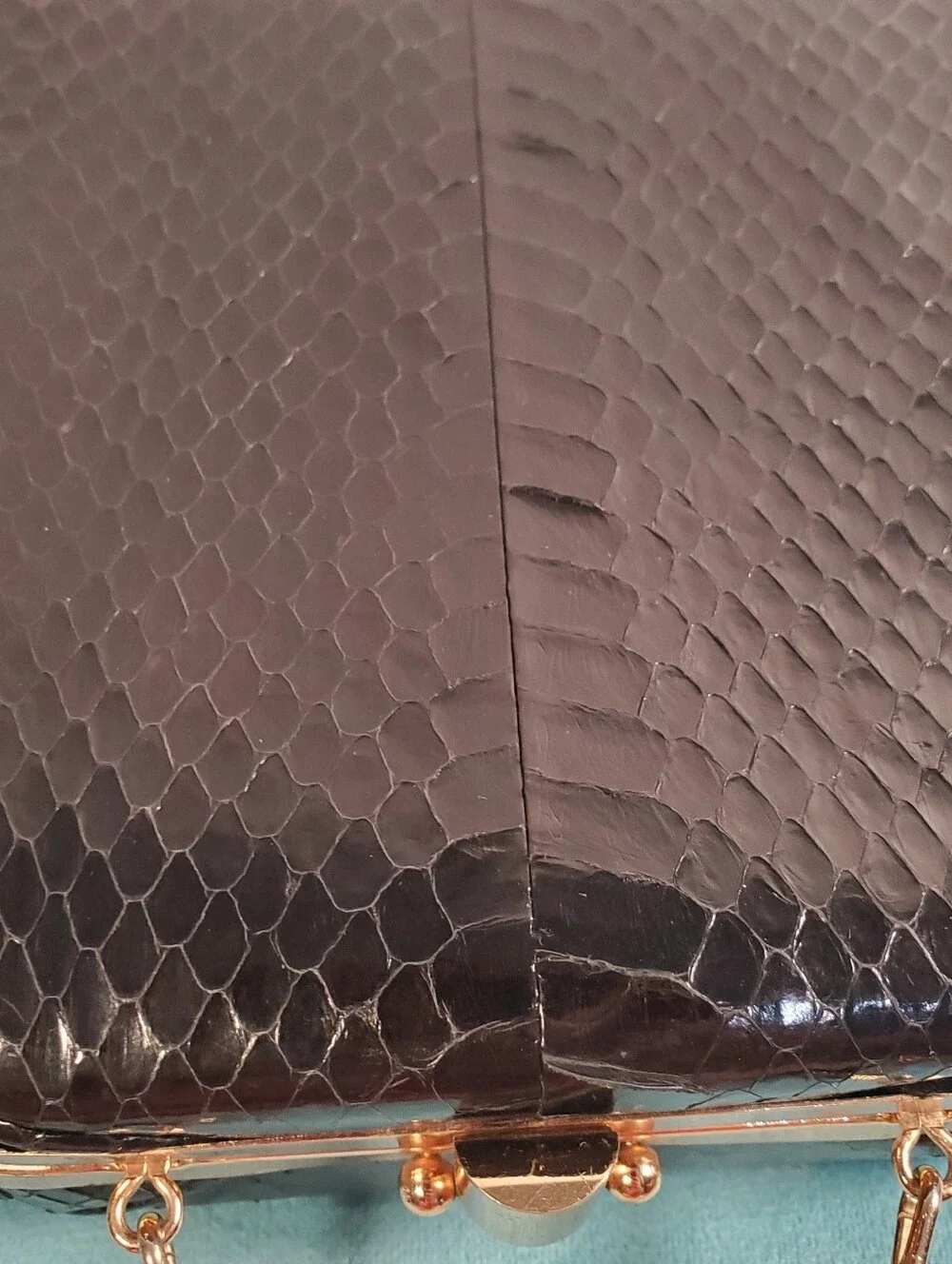Rosato - Vintage - Genuine Snake Skin  - Shoulder Bag